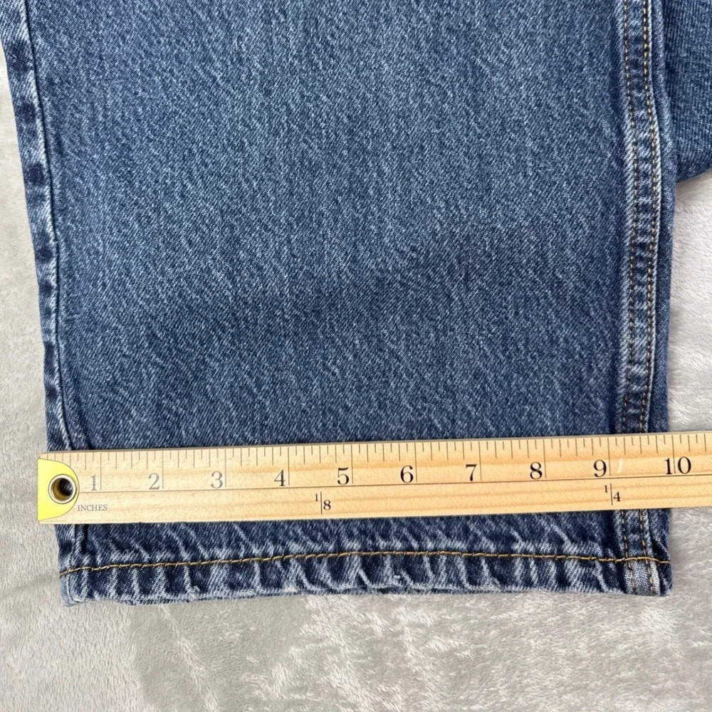 Levis 565 Loose Fit Mens Jeans 38x32 Blue Medium Wash Wide Leg Denim Pants
